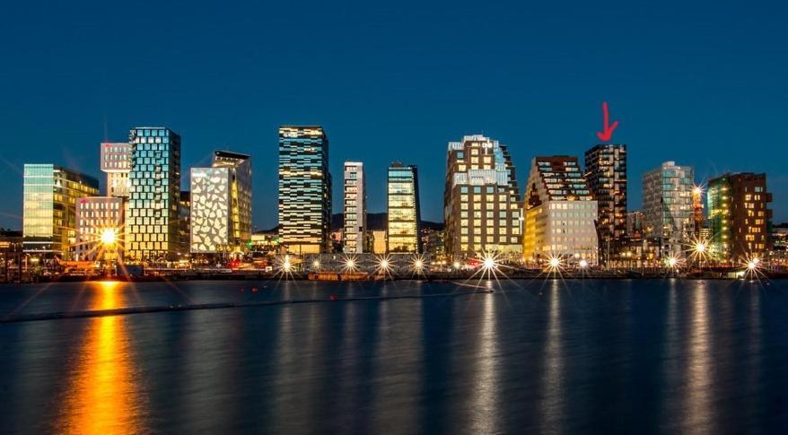Eksklusiv Modern Barcode Apartment Oslo Ngoại thất bức ảnh
