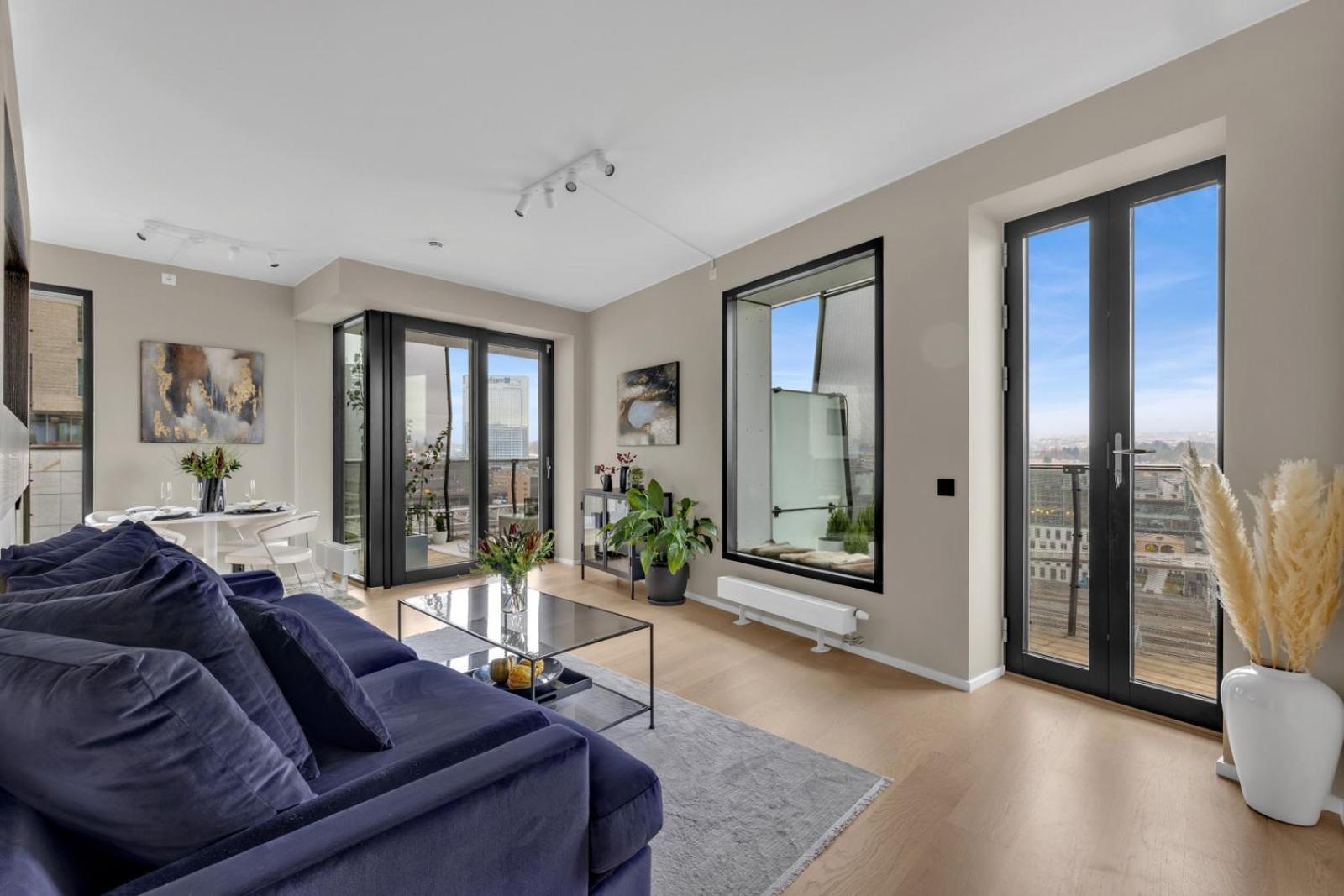 Eksklusiv Modern Barcode Apartment Oslo Ngoại thất bức ảnh