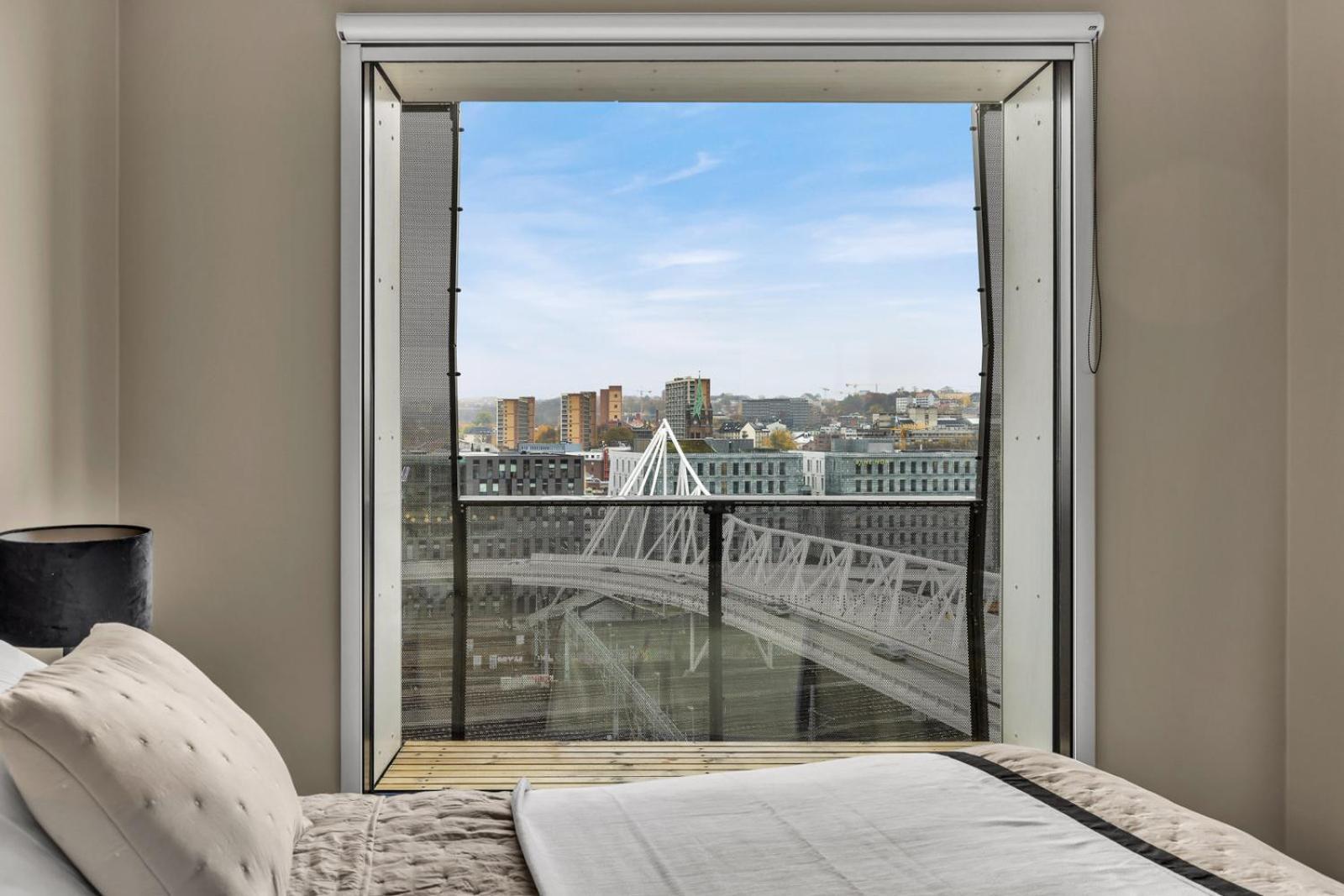 Eksklusiv Modern Barcode Apartment Oslo Ngoại thất bức ảnh
