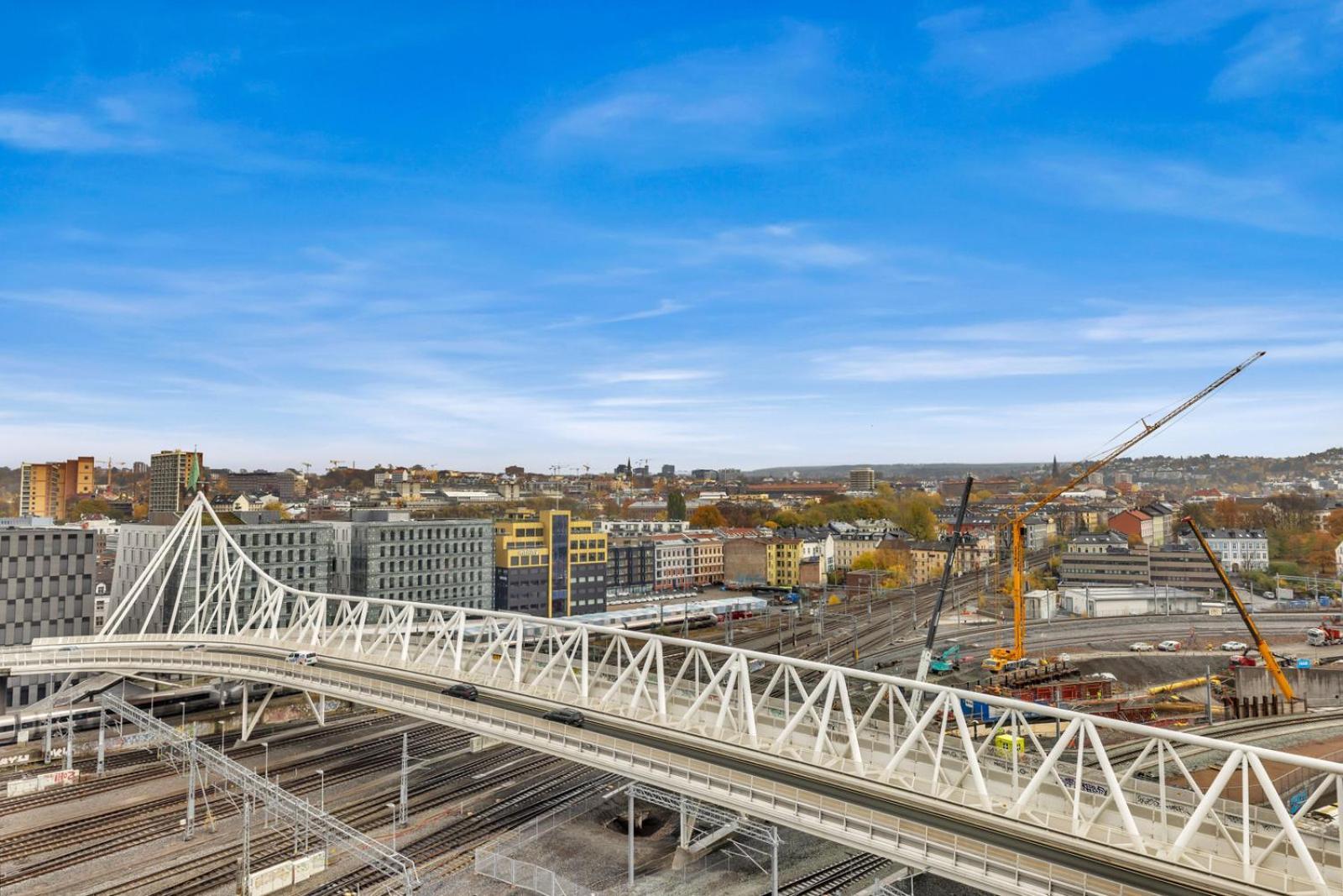 Eksklusiv Modern Barcode Apartment Oslo Ngoại thất bức ảnh