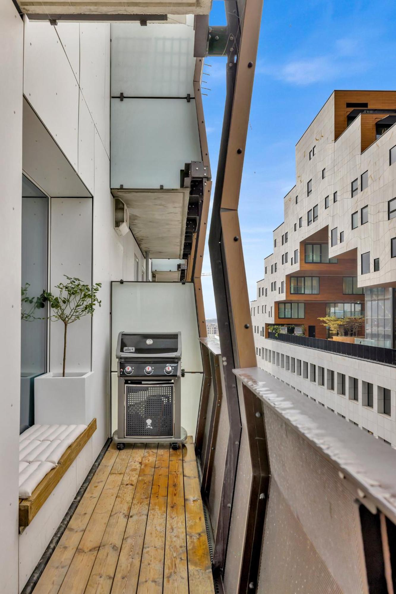 Eksklusiv Modern Barcode Apartment Oslo Ngoại thất bức ảnh
